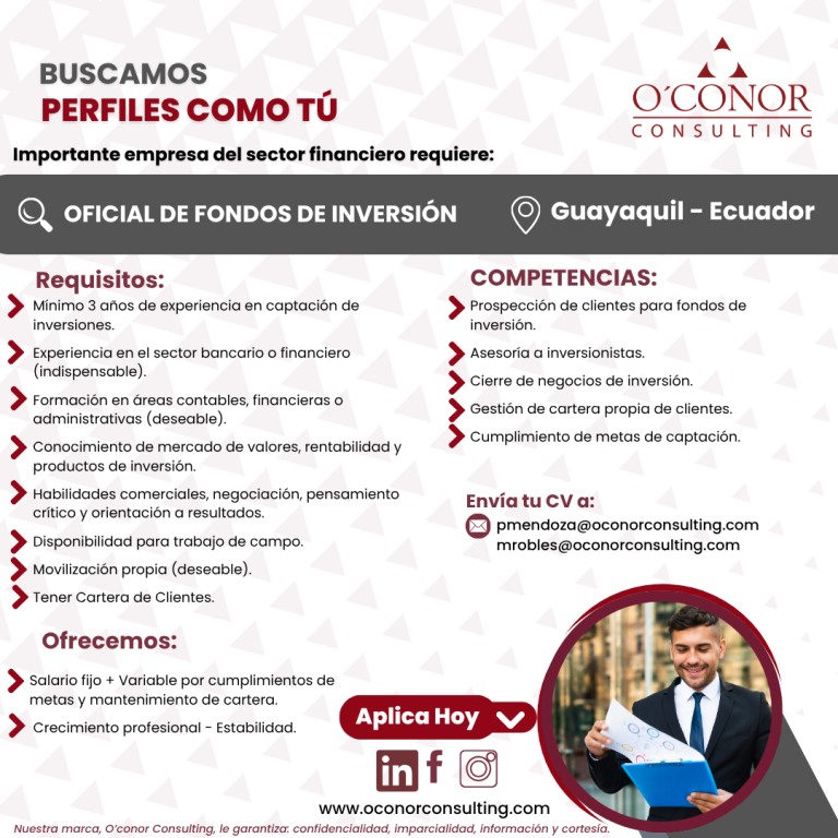 vacantes oconor 2025