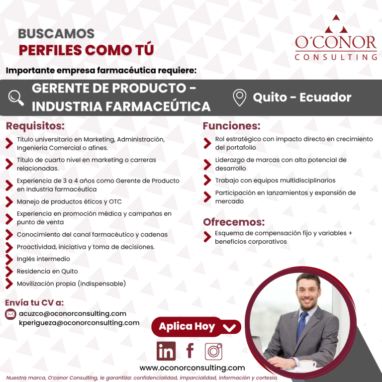 vacantes oconor 2025
